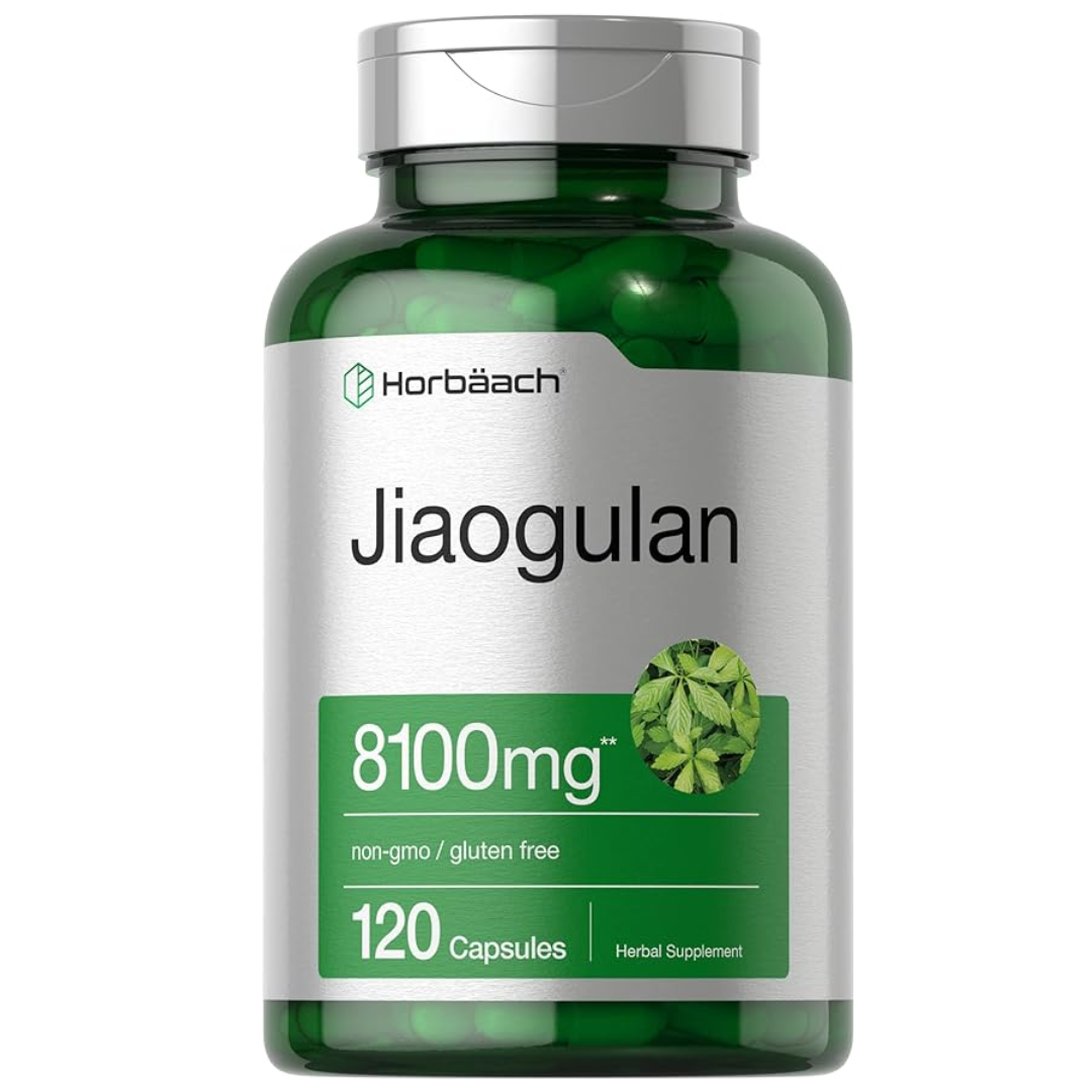 ⭐⭐⭐⭐⭐ Jiaogulan Horbaach 8100 Mg/ 120 Cápsulas
