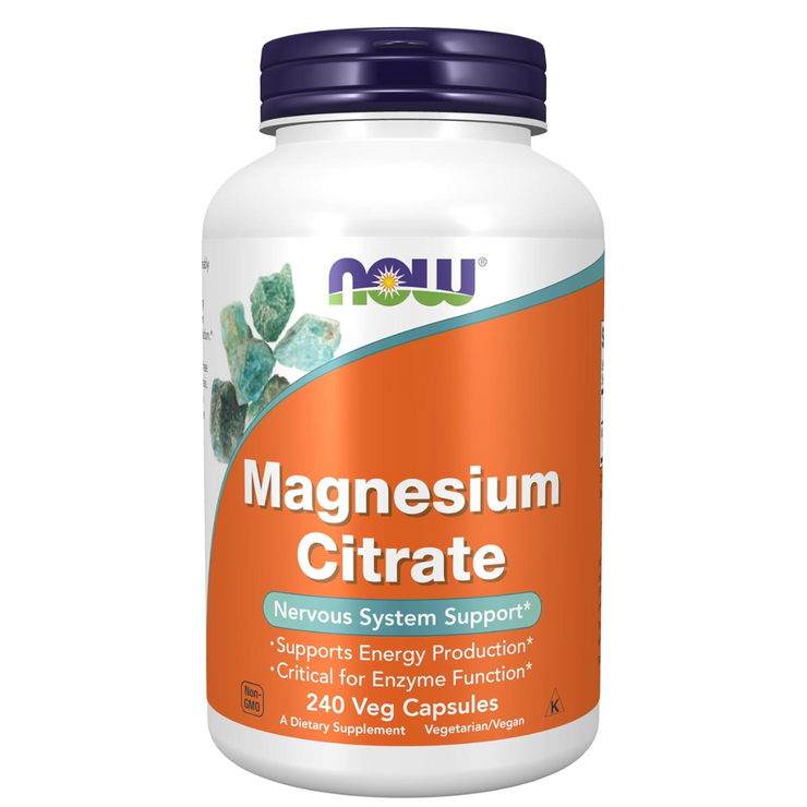 ⭐⭐⭐⭐⭐ Citrato de magnesio Now 400mg/ 240 cápsulas