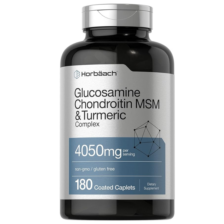 ⭐⭐⭐⭐⭐Glucosamina Condroitina Horbaach 4050Mg/ 180 Cápsulas