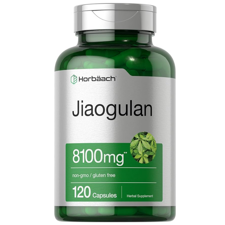 ⭐⭐⭐⭐⭐ Jiaogulan Horbaach 8100 Mg/ 120 Cápsulas